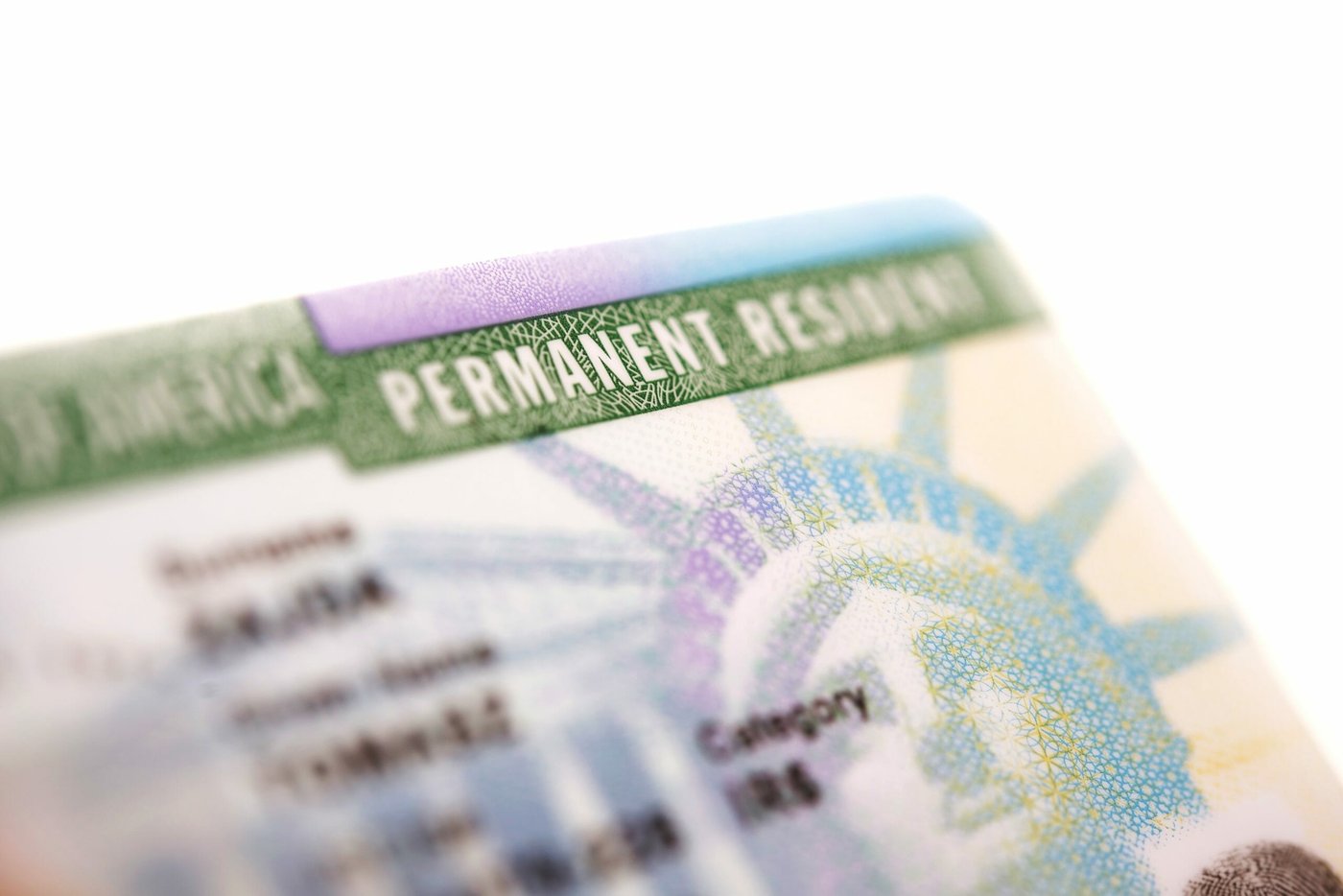 A U.S. green card
