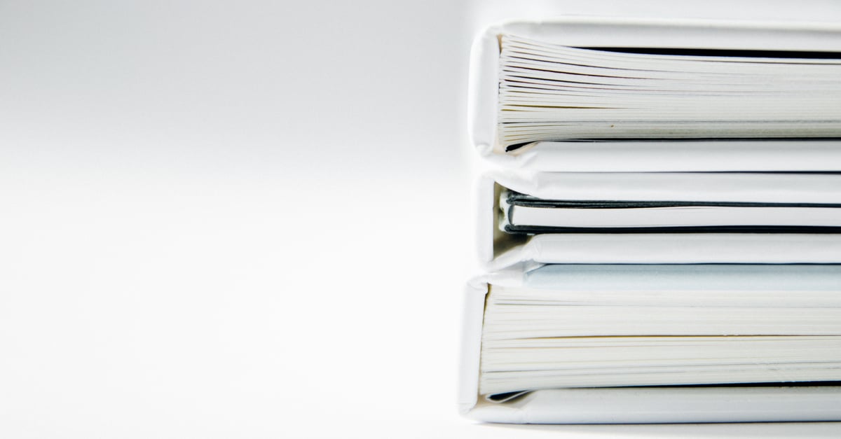 Stack of Binders