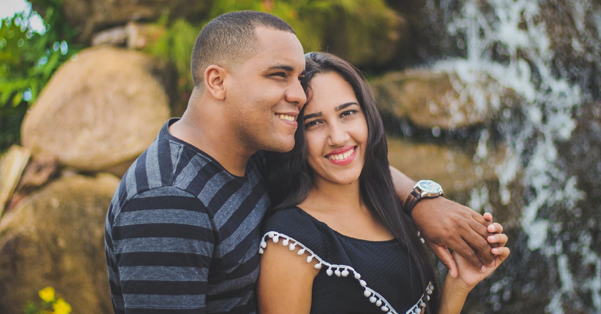 Happy Latino Couple