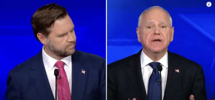 Walz Vance debate