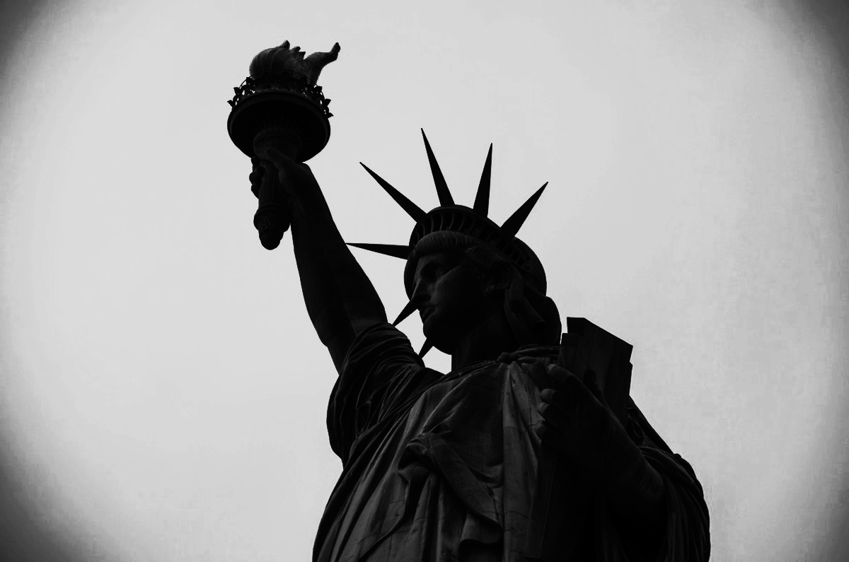 Dark Statue of Liberty