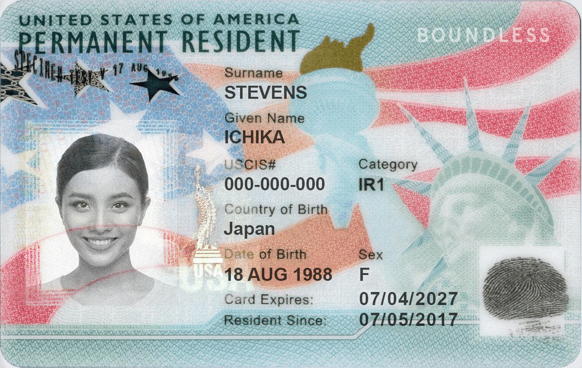 Spousal Visa Sample Image