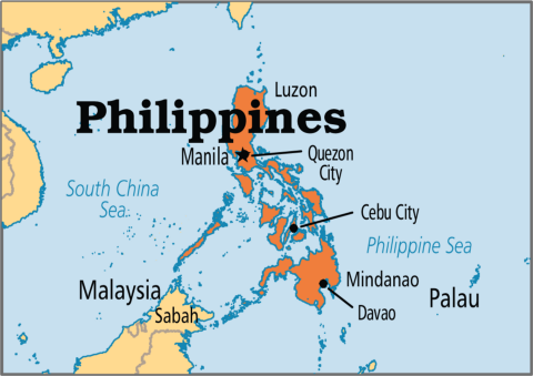 Map of the Philippines